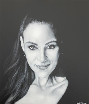 Jasmin Wagner, Hamburg your faces, acrylic on canvas 60 x 70 cm |  Carlo Bchner